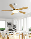 WOMO Scandi 5 Blade Ceiling Fan Lamp-WM5125 thumbnail