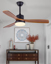 WOMO 3 Wood Blade Ceiling Fan Lamp-WM5068 thumbnail