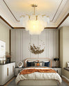 WOMO Tiered Textured Glass Cloud Chandelier-WM2005 thumbnail