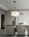 WOMO Cluster Globe Alabaster Pendant Chandelier-WM2865 thumbnail