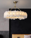 WOMO Alabaster Round Chandelier-WM2392a thumbnail