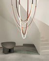 WOMO Ribbon Leather Chandelier-WM2908 thumbnail