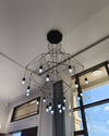 WOMO Wire Tiered Sculptural Chandelier-WM2066 thumbnail