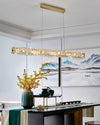 WOMO Twist Linear Crystal Chandelier-WM2193 thumbnail
