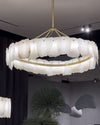 WOMO Alabaster Round Chandelier-WM2392a thumbnail