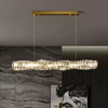 WOMO Twist Linear Crystal Chandelier-WM2193 thumbnail
