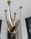 WOMO Ribbon Leather Chandelier-WM2908 thumbnail