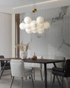 WOMO Cluster Globe Alabaster Pendant Chandelier-WM2865 thumbnail