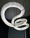 WOMO Infinity Large Alabaster Chandelier-WM2883 thumbnail