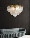 WOMO Tiered Textured Glass Cloud Chandelier-WM2005 thumbnail
