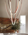 WOMO Ribbon Leather Chandelier-WM2908 thumbnail