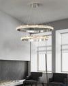 WOMO Tiered Circular Led Crystal Chandelier-WM2491b thumbnail