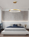 WOMO Circular Led Brass Chandelier-WM2357 thumbnail