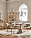 WOMO Swoop Arm Candle Chandelier-WM2508 thumbnail