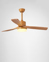 WOMO 3 Wood Blade Ceiling Fan Lamp-WM5068 thumbnail