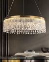 WOMO Fringe Round Crystal Chandelier-WM2362 thumbnail