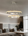 WOMO Tiered Circular Led Crystal Chandelier-WM2491b thumbnail