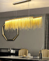 WOMO Fringe Linear Chandelier-WM2062b thumbnail