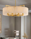 WOMO Round Alabaster Chandelier-WM2390a thumbnail