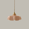 WOMO Retro Coloured/Pink Glass Pendant Light-WM2084 thumbnail
