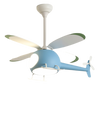WOMO Airplane Children Ceiling Fan Lamp-WM5007 thumbnail