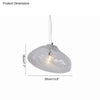 WOMO Cloud Blown Glass Pendant Light-WM2101 thumbnail