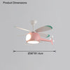 WOMO Airplane Children Ceiling Fan Lamp-WM5007 thumbnail