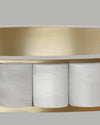 WOMO Tiered Circular Alabaster Chandelier-WM2858 thumbnail