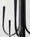 WOMO Swoop Arm Candle Chandelier-WM2508 thumbnail