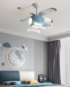WOMO Airplane Children Ceiling Fan Lamp-WM5007 thumbnail
