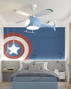 WOMO Airplane Children Ceiling Fan Lamp-WM5007 thumbnail