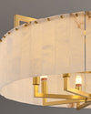 WOMO Round Alabaster Chandelier-WM2390a thumbnail