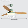 WOMO Scandi Reversible Ceiling Fan with Light-WM5002 thumbnail