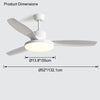 WOMO Scandi Reversible Ceiling Fan with Light-WM5002 thumbnail
