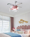 WOMO Airplane Children Ceiling Fan Lamp-WM5007 thumbnail