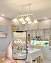 WOMO Lily Linear Chandelier-WM2283 thumbnail