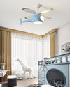 WOMO Airplane Children Ceiling Fan Lamp-WM5007 thumbnail