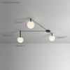 WOMO Custom Frosted Glass Globe Ceiling Light-WM1029 thumbnail