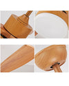 WOMO 3 Wood Blade Ceiling Fan Lamp-WM5068 thumbnail