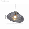 WOMO Cloud Blown Glass Pendant Light-WM2101 thumbnail