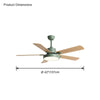 WOMO Slimline Ceiling Fan Lamp-WM5013 thumbnail