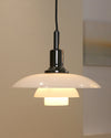 WOMO Danish Designer Milk Glass Pendant Lamp-WM2116 thumbnail