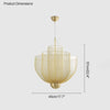 WOMO Mesh Uplight Vaulted Ceiling Pendant Chandelier-WM2069 thumbnail
