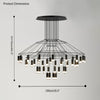 WOMO Wire Tiered Sculptural Chandelier-WM2066 thumbnail
