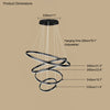 WOMO Tiered Ring LED Chandelier-WM2159 thumbnail