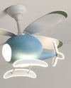 WOMO Airplane Children Ceiling Fan Lamp-WM5007 thumbnail