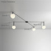 WOMO Custom Frosted Glass Globe Ceiling Light-WM1029 thumbnail