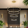 WOMO Large Tiered Ring LED Foyer Chandelier-WM2160 thumbnail