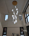 WOMO Breeze Dimmable Acrylic Chandelier-WM2158 thumbnail