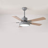 WOMO 5 Blade Modern Wood Ceiling Fan Lamp-WM5039 thumbnail